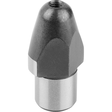 Kipp Locating Pin Short Version, Form:C, D1=16, D2=12, H=20, Tool Steel K1094.416